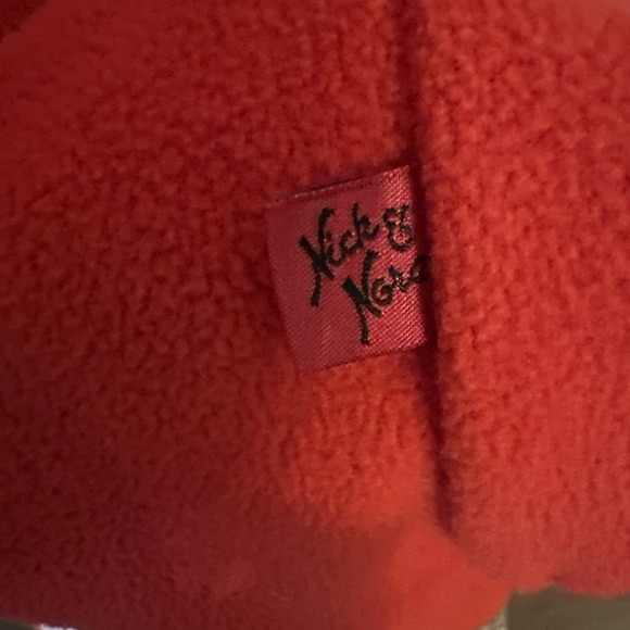 NICK & NORA Sock Monkey One Piece Pajamas Sleepwear Footed Adult Small Full Zip - Picture 4 of 11